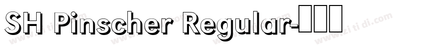 SH Pinscher Regular字体转换